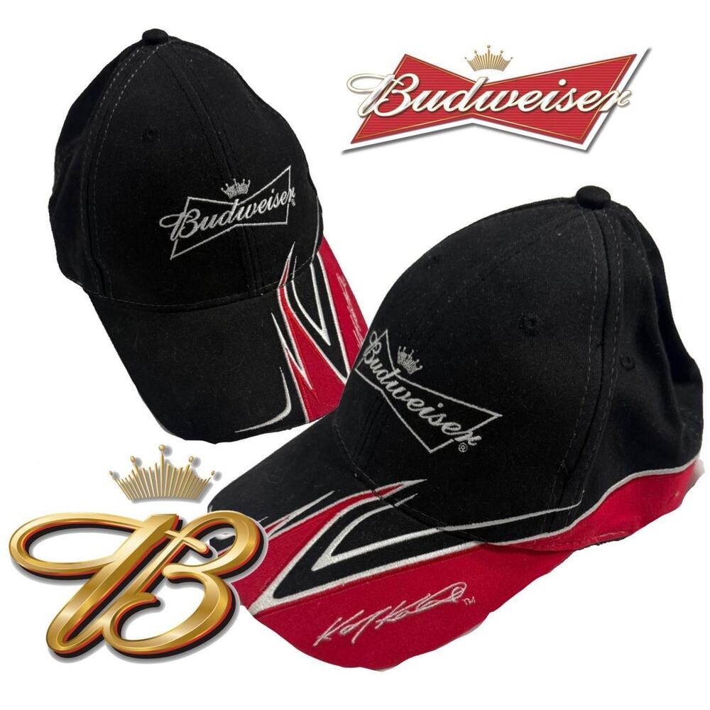 Black and Red Budweiser Nascar